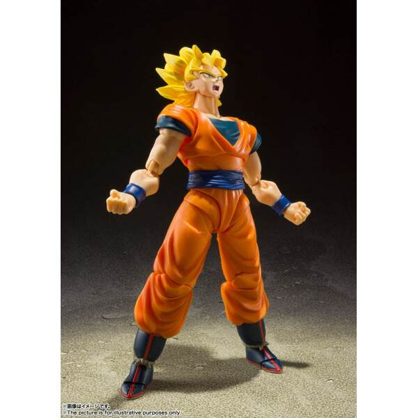 Figura S.H. Figuarts Super Saiyan Full Power Son Goku Dragon ball Z 14 cmBandai - Collector4U.com