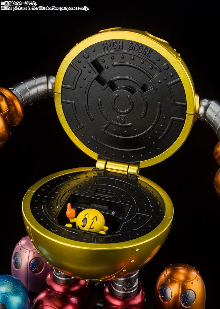 Réplica Chogokin Pac-Man Diecast 11 cm Bandai - Collector4u.com