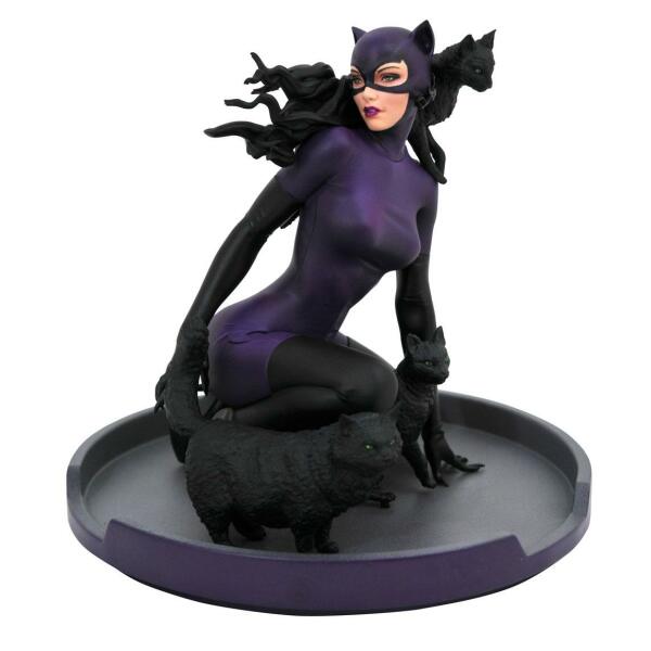 Estatua PVC ’90s Catwoman DC Comic Gallery 15 cm - Collector4u.com