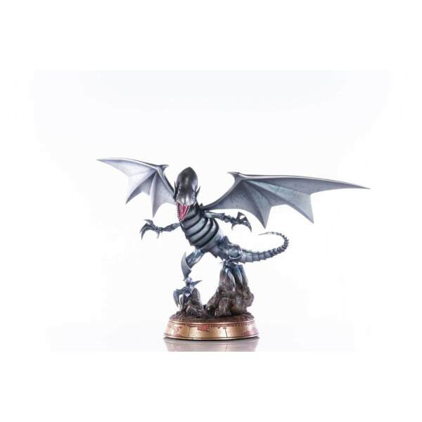 Estatua Blue-Eyes White Dragon Yu-Gi-Oh! PVC Silver Edition 35 cm - Collector4U.com