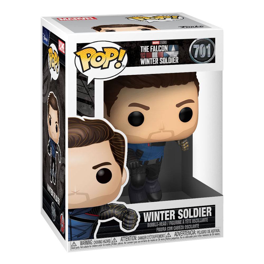 The Falcon and the Winter Soldier POP! Marvel Vinyl Figura Winter Soldier 9 cm