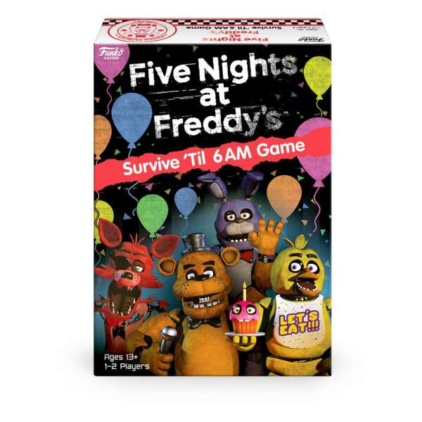 Five Nights at Freddy's Juego de Mesa Survive 'Til 6AM *Edición INGLÉS* - Collector4U.com