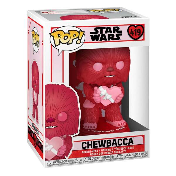 Funko Cupid Chewbacca Star Wars Valentines POP! Star Wars Vinyl Figura 9 cm - Collector4U.com