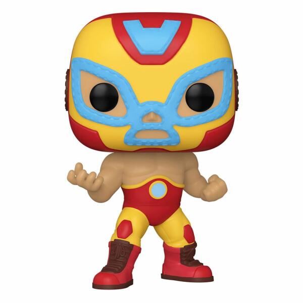 Marvel Luchadores Figura POP! Vinyl Iron Man 9 cm