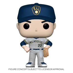 MLB POP! Sports Vinyl Figura Brewers – Christian Yelich (Road Uniform) 9 cm collector4u.com