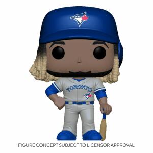 MLB POP! Sports Vinyl Figura Blue Jays – Vladimir Guerrero Jr. (Road Uniform) 9 cm collector4u.com