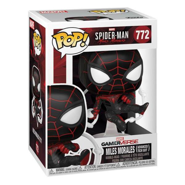 Funko Miles Morales AT Suit Marvel's Spider-Man POP! Games Vinyl Figura 9 cm - Collector4U.com