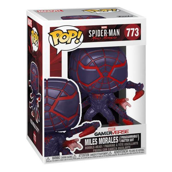 Funko Miles Morales PM Suit Marvel's Spider-Man POP! Games Vinyl Figura 9 cm - Collector4U.com