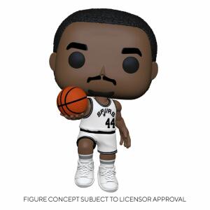 Funko George Gervin NBA Legends POP! Sports Vinyl Figura (Spurs Home) 9 cm - Collector4u.com