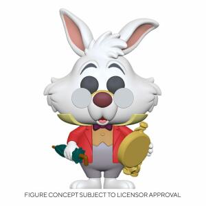 Funko White Rabbit w/Watch Alicia en el País de las Maravillas POP! Disney Vinyl Figura 9 cm - Collector4u.com