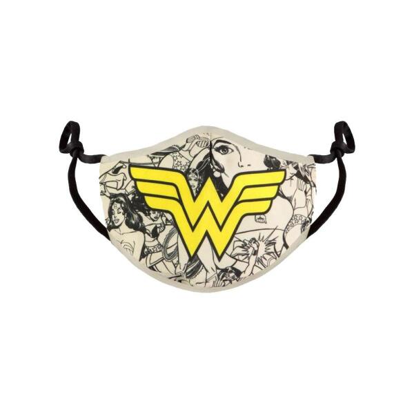 Wonder Woman máscara de tela Comic Logo
