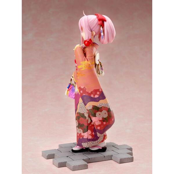 Estatua Nadeshiko Kagamihara Laid-Back Camp PVC 1/7 Furisode Ver. 21 cm - Collector4U.com