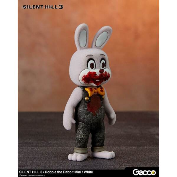 MiniFigura Robbie the Rabbit Silent Hill 3 White Version 10 cm Gecco - Collector4U.com