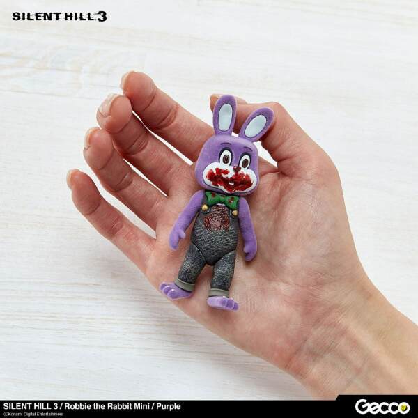 MiniFigura Robbie the Rabbit Silent Hill 3 Purple Version 10 cm Gecco - Collector4U.com