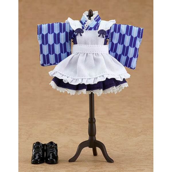 Accesorios para las Figuras Nendoroid Original Character Doll Outfit Set Japanese-Style Maid Blue - Collector4U.com