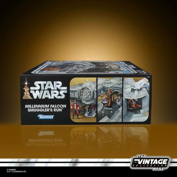 Vehículo Millennium Falcon Star Wars Galaxy's Edge Vintage Collection Smuggler´s Run Hasbro - Collector4U.com