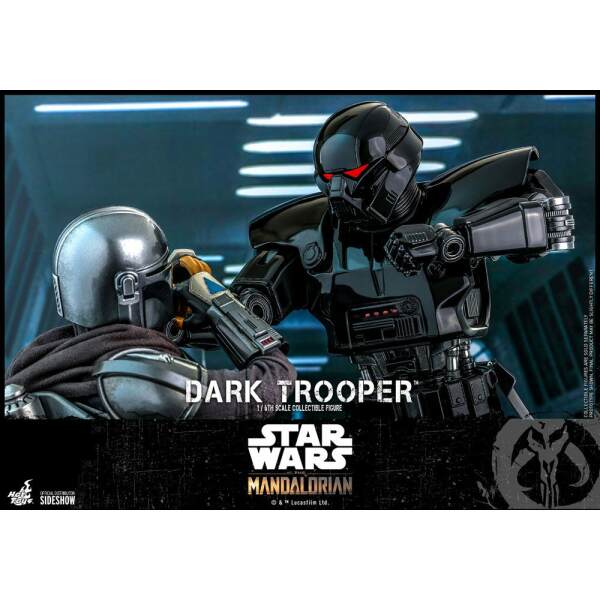 Figura Dark Trooper Star Wars The Mandalorian 1/6 Hot Toys 32 cm - Collector4U.com