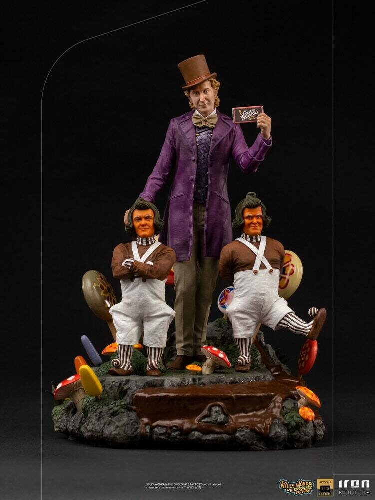 Estatua Willy Wonka de Willy Wonka & la fábrica de chocolate (1971) Deluxe Art Scale 1/10 25 cm Iron Studios - Collector4u.com