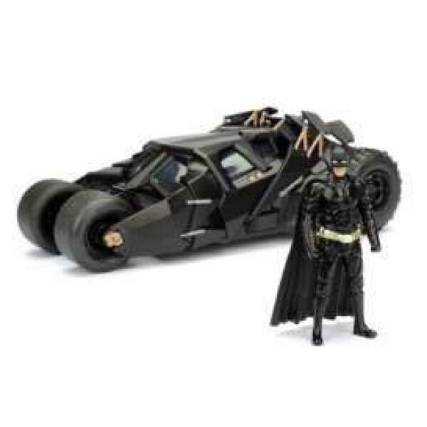 Batmobile con Figura Batman The Dark Knight Vehículo 1/24 2008 - Collector4u.com