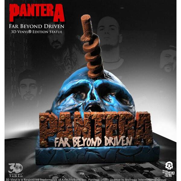 Estatua Far Beyond Driven Pantera 3D Vinyl 23 x 18 cm Knucklebonz - Collector4U.com