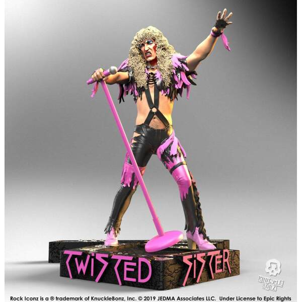 Estatuas Dee Snider & Jay Jay French Twisted Sister Pack de 2 Rock Iconz Limited Edition 22 cm Knucklebonz - Collector4U.com