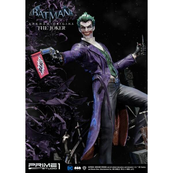 Estatua The Joker Batman Arkham Origins 86 cm - Collector4u.com