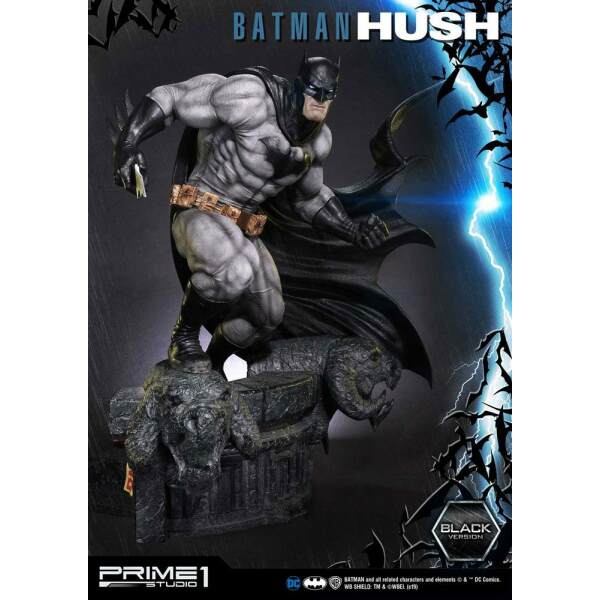 Estatua Batman Black Version Batman Hush 1/3 74 cm - Collector4U.com