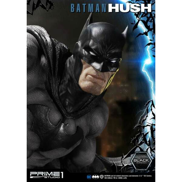 Estatua Batman Black Version Batman Hush 1/3 74 cm - Collector4u.com