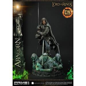 Estatua Aragorn El Señor de los Anillos 1/4 Deluxe Version 76 cm Prime 1 Studio - Collector4u.com