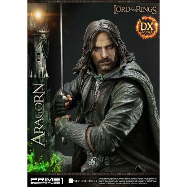Estatua Aragorn El Señor de los Anillos 1/4 Deluxe Version 76 cm Prime 1 Studio - Collector4U.com