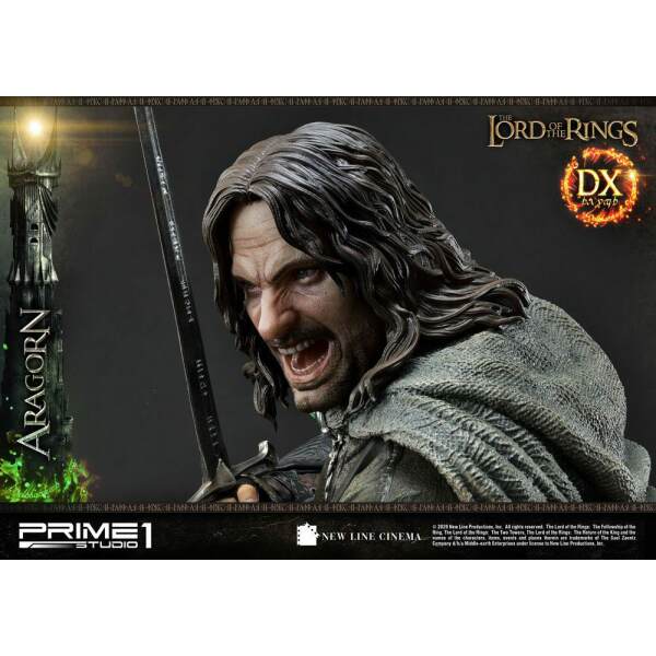 Estatua Aragorn El Señor de los Anillos 1/4 Deluxe Version 76 cm Prime 1 Studio - Collector4U.com