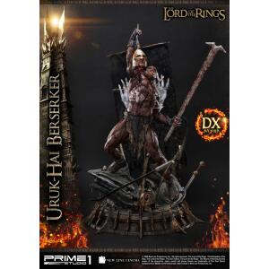 Estatua Uruk-Hai Berserker El Señor de los Anillos 1/4 Deluxe Version 93 cm Prime 1 Studio - Collector4u.com