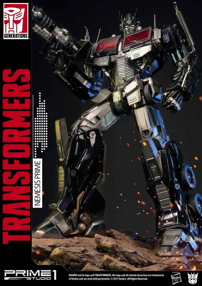 Estatua Nemesis Prime Transformers Generation 1 58 cm Prime 1 Studio