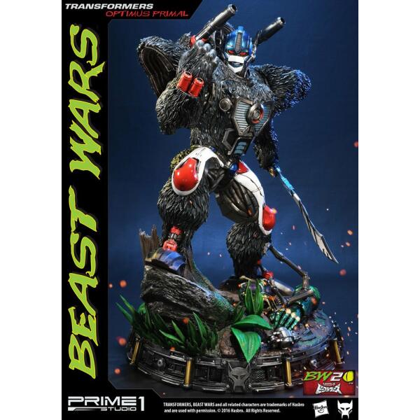 Estatua Optimus Primal Transformers Beast Wars 1/3 63 cm Prime 1 Studio