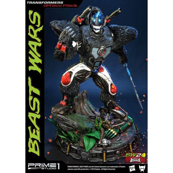 Estatua Optimus Primal Transformers Beast Wars 1/3 63 cm Prime 1 Studio - Collector4U.com