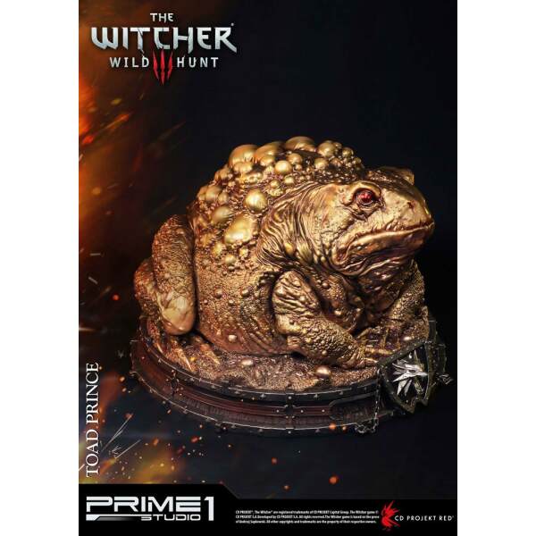 Estatua Toad Prince of Oxenfurt Witcher 3 Hearts of Stone Gold Ver. 34 cm - Collector4U.com