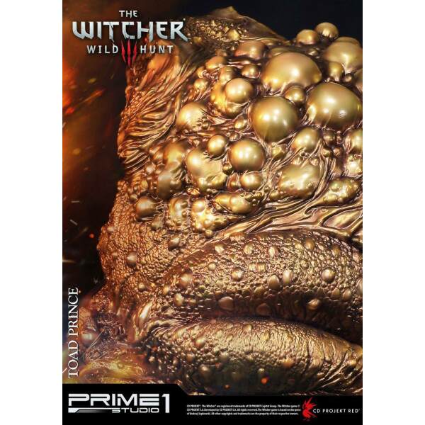 Estatua Toad Prince of Oxenfurt Witcher 3 Hearts of Stone Gold Ver. 34 cm - Collector4U.com