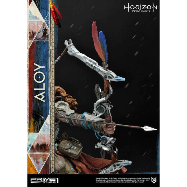 Estatua Aloy Horizon Zero Dawn 1/4 Shield Weaver Armor Set 70 cm Prime 1 Studio - Collector4U.com