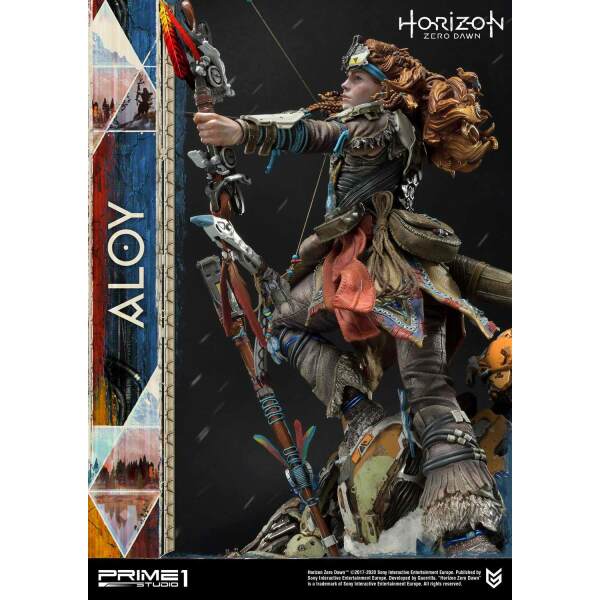 Estatua Aloy Horizon Zero Dawn 1/4 Shield Weaver Armor Set 70 cm Prime 1 Studio - Collector4U.com