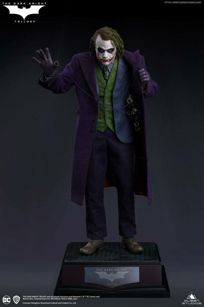 Estatua Joker The Dark Knight 1/4 Heath Ledger Regular Edition 52 cm - Collector4u.com