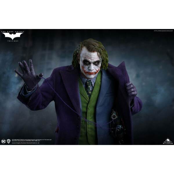 Estatua Joker The Dark Knight 1/4 Heath Ledger Regular Edition 52 cm - Collector4U.com
