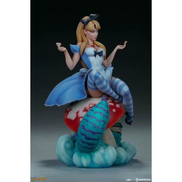 Estatua Alice in Wonderland Fairytale Fantasies Collection 34 cm - Collector4U.com