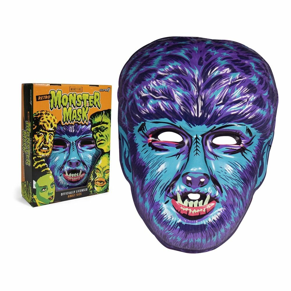 Máscara Wolf Man Universal Monsters (Blue) Super7 - Collector4u.com