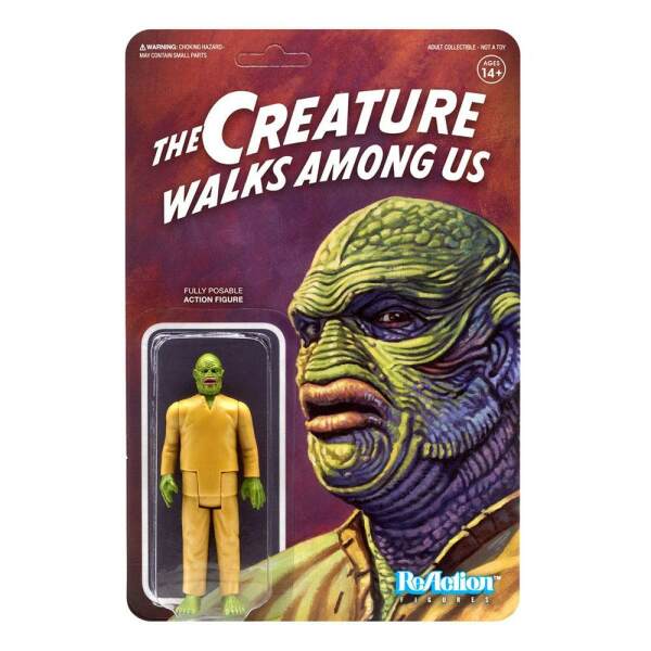 Figura The Creature Walks Among Us Universal Monsters ReAction 10 cm Super7 - Collector4U.com