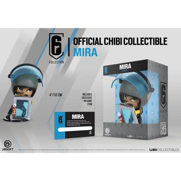 Figura Chibi Serie 6 Mira Rainbow Six Siege 6 Collection 10 cm Ubisoft - Collector4U.com