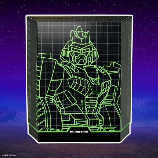 Figura Banzai Tron Transformers Ultimates 18 Cm Super7 4