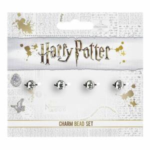 Pack de 4 Colgantes Hechizos Harry Potter (plateado) - Collector4u.com