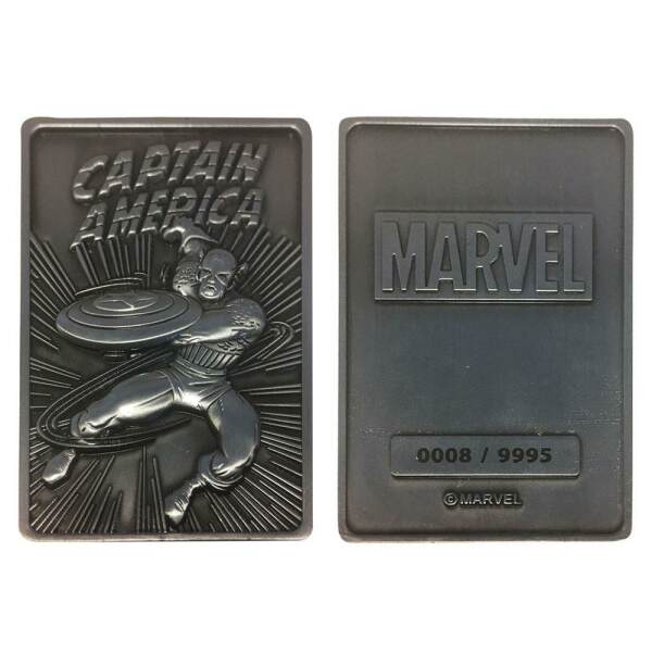 Lingote Captain America Marvel Limited Edition - Collector4U.com