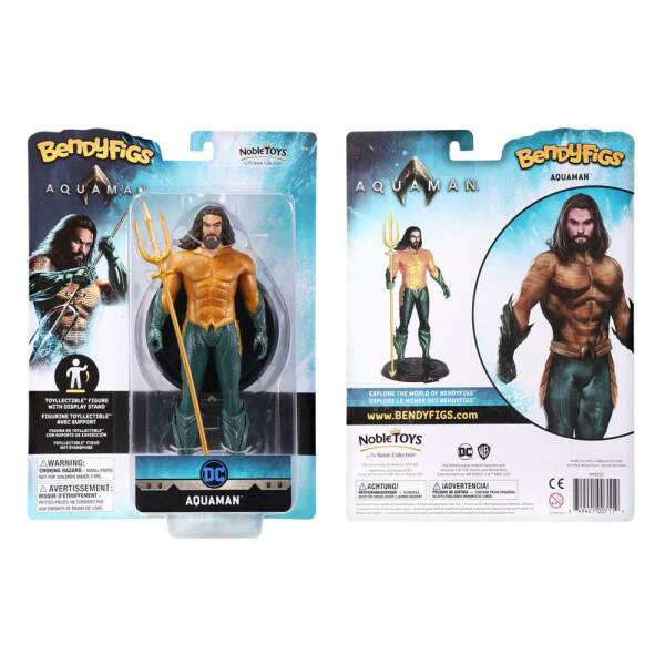 Figura Maleable Bendyfigs Aquaman DC Comics 19 cm - Collector4U.com