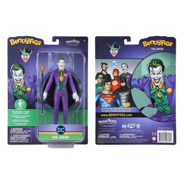 Figura Maleable Bendyfigs Joker DC Comics 19 cm - Collector4U.com